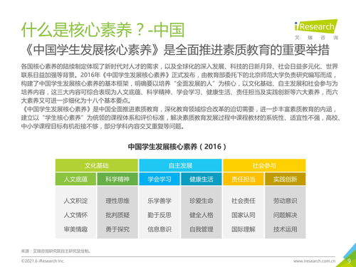 2021年中國素質教育行業趨勢洞察報告